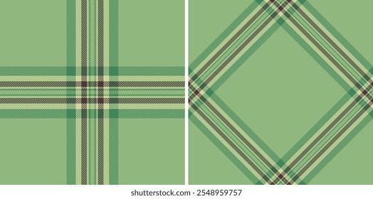 Tecido xadrez verificação de textura de tecido sem costura com um padrão de fundo tartan vetor. Definido em cores noturnas para sacos de moda todos os dias para as mulheres.