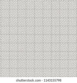Plaid textile pattern. Monochrome grid textured background. Retro graphic texture. Vector illustration.