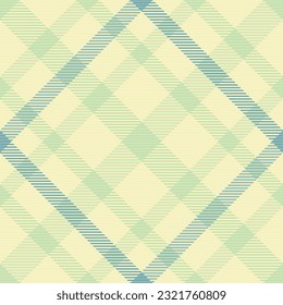 Plaid texture check of vector tartan background with a textile pattern seamless fabric in light and cyan colors.