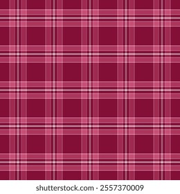 Plaid with twill weave repeat pattern.Checkered tartan  gingham seamless pattern.Geometric graphic vector illustration background design for fabric and prints.