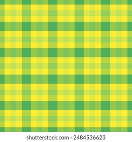 Cuadros con tejido de sarga patrón sin fisuras. Patrón de repetición de cuadros de color escocés. Fondo geométrico de Ilustración vectorial para tela y papel.