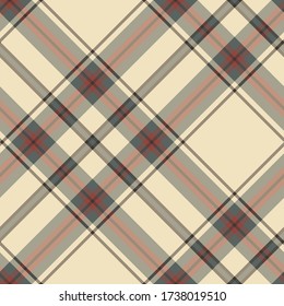 Plaid vector background. Seamless tartan pattern. Stylish design for fabric, textile, wrapping, cover etc.