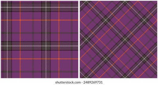 Plaids Pattern Seamless. Checker Pattern Template for Design Ornament. Seamless Fabric Texture.