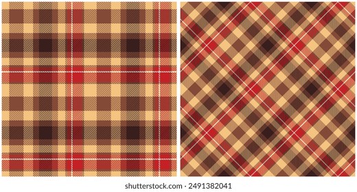 Patrón de cuadros sin costuras. Patrón de tablero de ajedrez para bufanda, vestido, falda, otra primavera moderna otoño invierno moda diseño textil.
