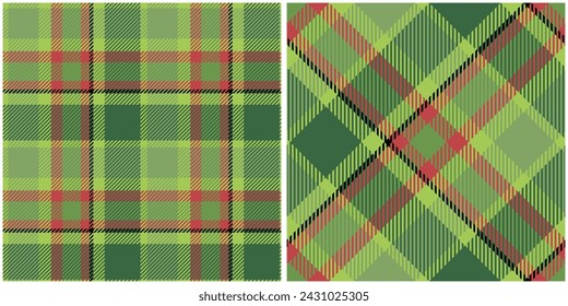 Plaids Pattern Seamless. Classic Scottish Tartan Design. Traditional Scottish Woven Fabric. Lumberjack Shirt Flannel Textile. Pattern Tile Swatch Included.