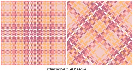 Plaids Pattern Seamless. Gingham Patterns Traditional Scottish Woven Fabric. Lumberjack Shirt Flannel Textile. Pattern Tile Swatch Included.