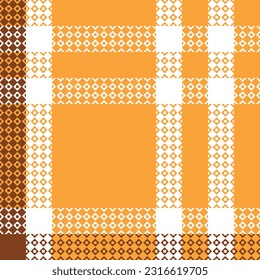 Plaids Pattern Seamless. Scottish Plaid, Traditional Scottish Woven Fabric. Lumberjack Shirt Flannel Textile. Pattern Tile Swatch Included.
