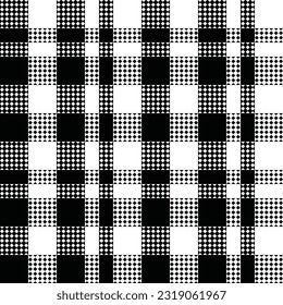 Plaids Pattern Seamless. Tartan Plaid Vector Seamless Pattern. Template for Design Ornament. Seamless Fabric Texture.