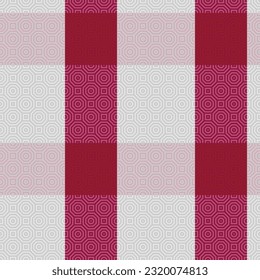 Plaids Patrón sin inconvenientes. Patrón sin inconvenientes del vector de colocación de tartán. Plantilla para el ornamento de diseño. Textura De Tela Sin Precedentes.