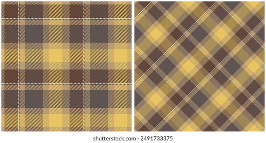 Plaids Pattern Seamless. Tartan Plaid Vector Seamless Pattern. Traditional Scottish Woven Fabric. Lumberjack Shirt Flannel Textile. Pattern Tile Swatch Included.