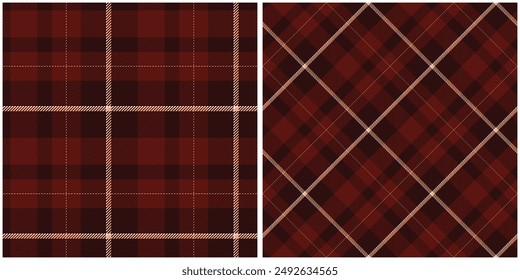 Plaids Pattern Seamless. Tartan Plaid Vector Seamless Pattern. Template for Design Ornament. Seamless Fabric Texture.