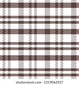Plaids Pattern Seamless. Traditional Scottish Checkered Background. Traditional Scottish Woven Fabric. Lumberjack Shirt Flannel Textile. Pattern Tile Swatch Included.
