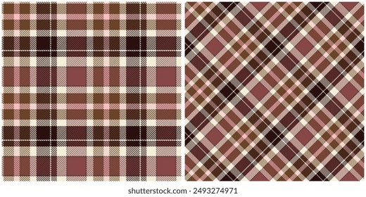 Plaids Pattern Seamless. Traditional Scottish Checkered Background. Traditional Scottish Woven Fabric. Lumberjack Shirt Flannel Textile. Pattern Tile Swatch Included.