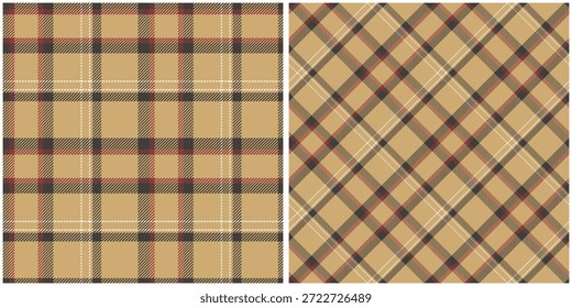 Plaids padrão sem emenda. Tradicional Escocês Checkered Fundo. para cachecol, vestido, saia, outro moderno primavera outono inverno moda têxtil