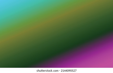 plain background with turquoise green, pink and dark green slightly brown