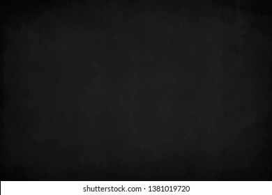 Plain black paper background vector