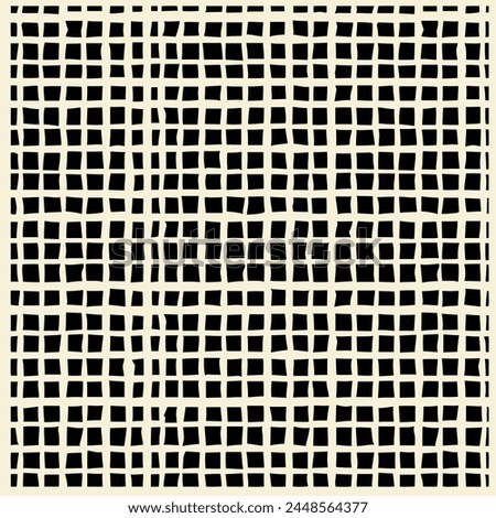 Plain Black White Grey BW Gingham Scott Tartan Plaid Buffalo Check Tile Stripe ,Subtle halftone patern. Geometric texture. Faded design for prints. 