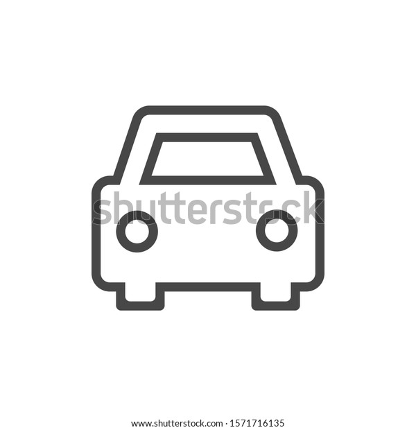 PLain car silhouette vector icon. Driving logo.
vector icon image of vehicle vector icon . Front view of transport
vector icon.