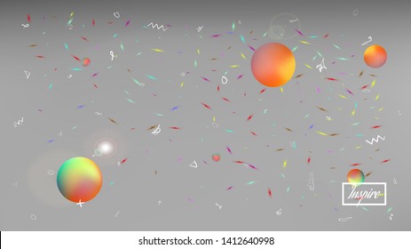 Plain colorific illustration fantasy. Background texture, bright. Breezy space fantasy. White neutral. Super planets themed background. Colorful background theme.
