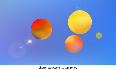 Plain colorific illustration mesh. Background texture, smoot. Recent space fantasy. Fancy colored. A lot of stars art background picture. Colorful new space art.