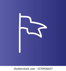   plain flag icon isolated on abstract background


