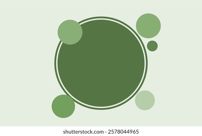 plain green sage color Holiday concept. Template for background, banner, card, poster, t-shirt with text inscription