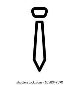 Plain Hipster Tie