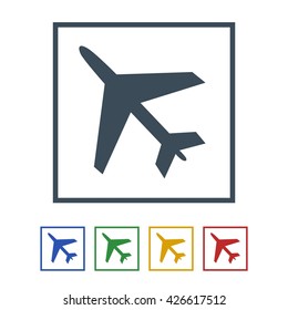 Plain icon isolated on white background. vector illustration icon
