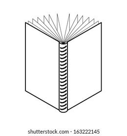 A plain isometric spiral-bound book ready for you to place your designs on. Semi-exposed spiral binding.