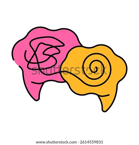 plain language technical writer line icon vector. plain language technical writer sign. isolated symbol illustration