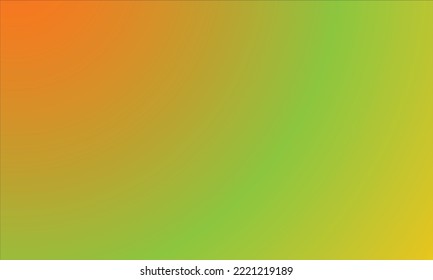 color naranja claro, verde y amarillo