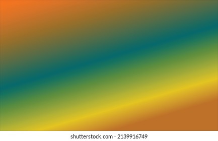 color naranja claro, amarillo y verde