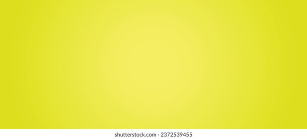 Plain radial gradient yellow color wallpaper for big horizontal screen, Solid Background Images. Abstract color background, illustration 4k 8k.