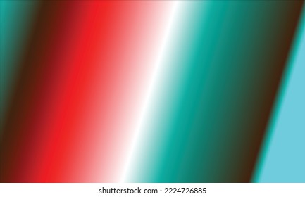 plain red, dark brown, white and turquoise background
