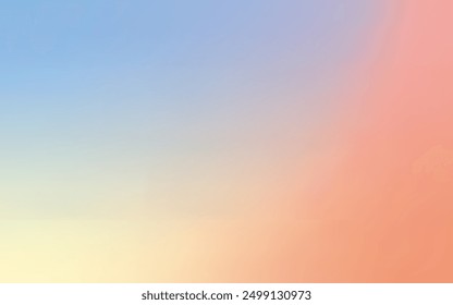 Plain soft color gradient background