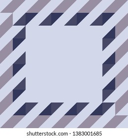 Plain triangle geometric abstract background in vector