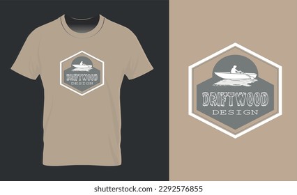 plain t-shirt design illustration for men
