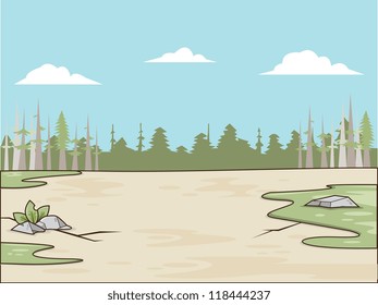 Plains Vector Background Stock Vector (Royalty Free) 118444237 ...