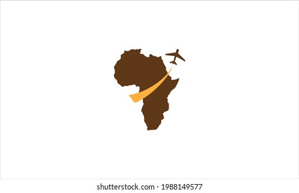 plan with country map icon logo design vector template illustration
