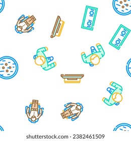 ilustración de línea delgada del vector de hogar sin inconvenientes