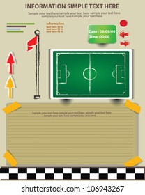 Plan, game football,Vector
