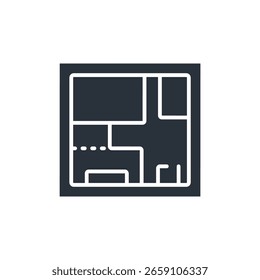 plan  icon collection .design style with background