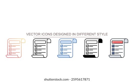 Plan icon design with white background stock illustration
