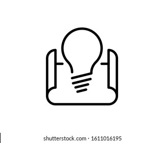 Plan icon. High quality outline symbol for web design or mobile app. Thin line sign for design logo. Black outline pictogram on white background