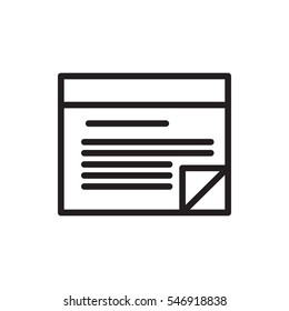 plan icon illustration isolated vector sign symbol