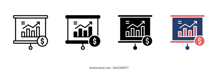 Plan icon sheet multiple style collection