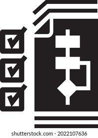 Plan icon vector. Work icon vector