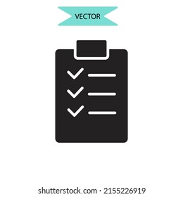 plan icons  symbol vector elements for infographic web