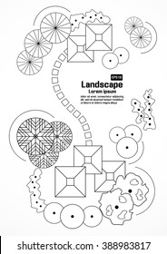 Plan of Landscape and Garden