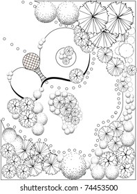 Plan Of Landscape And Garden